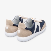 Camper Pelotas XLite Sneakers Beige / Blue / White - Mens Singapore HYGZAH-733